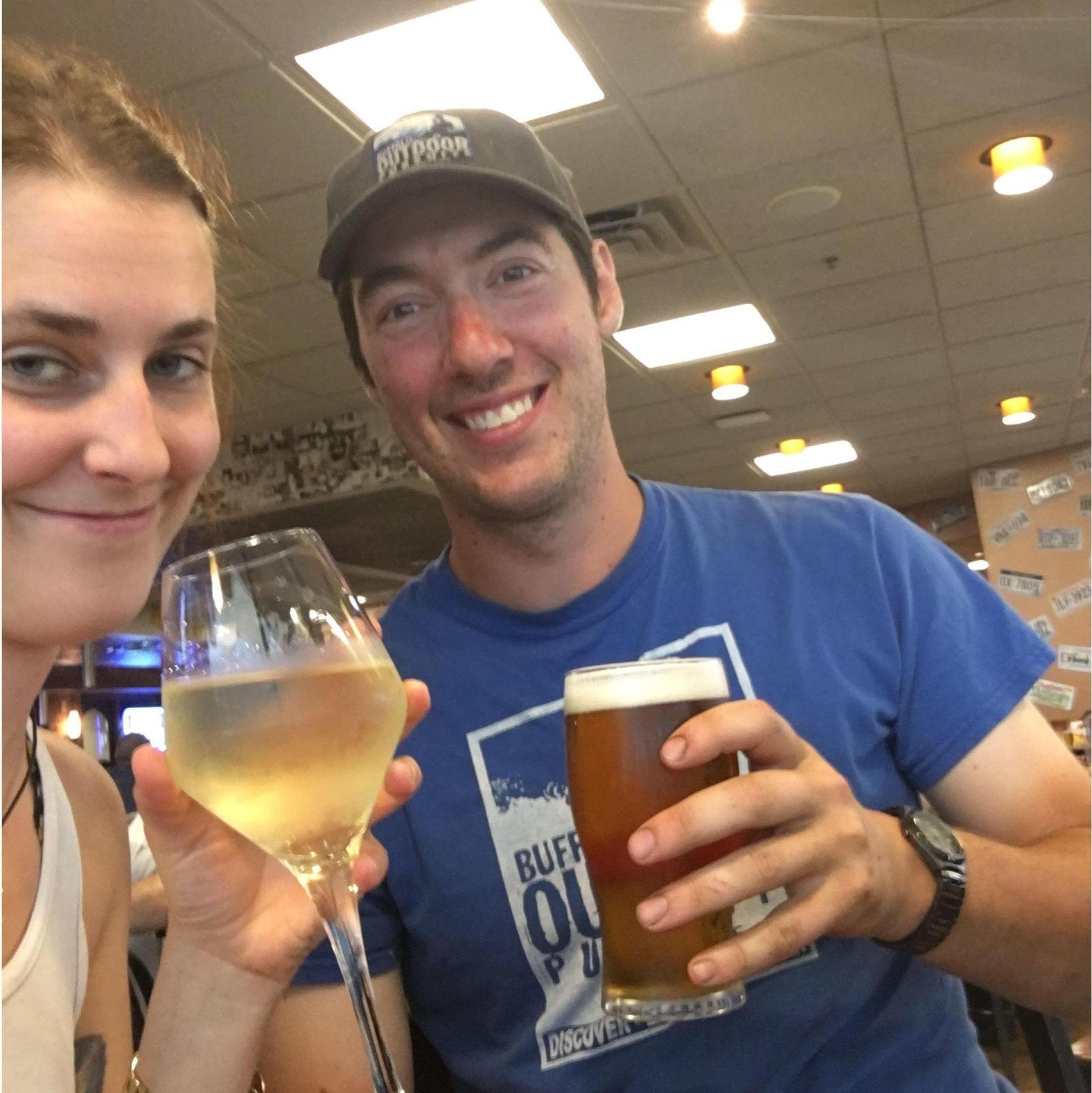 Who doesn't love airport beers?!