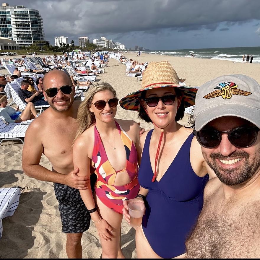 Ft Lauderdale with Rachel and Peter!