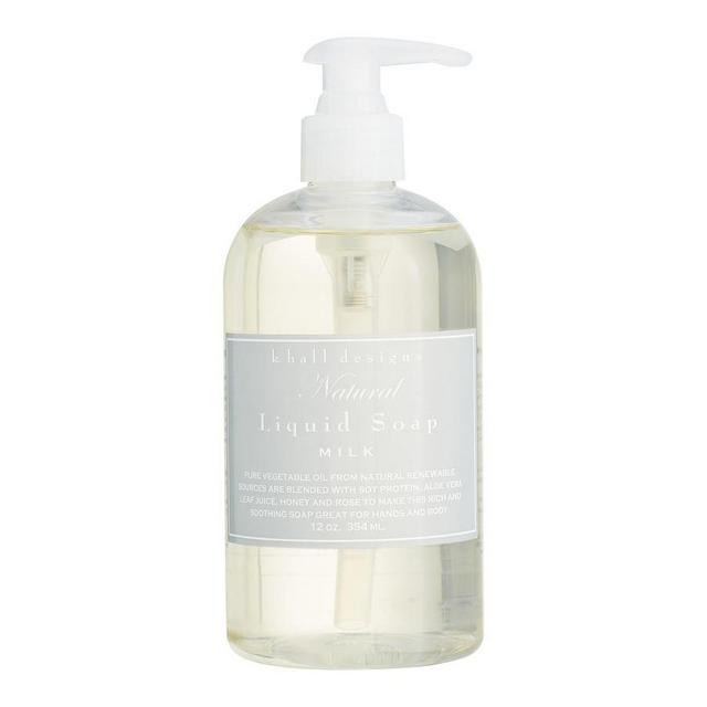 K. Hall Milk Liquid Soap Pump, 12 oz