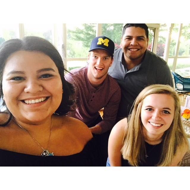 Our first double date! We were pretty much dating but didn't know it yet.
