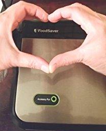FoodSaver FM2435-ECR Vacuum Sealing System with Bonus Handheld Sealer and Starter Kit, Silver