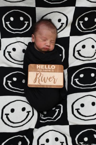 Welcome to the world, River Bernard! ☺️🤍