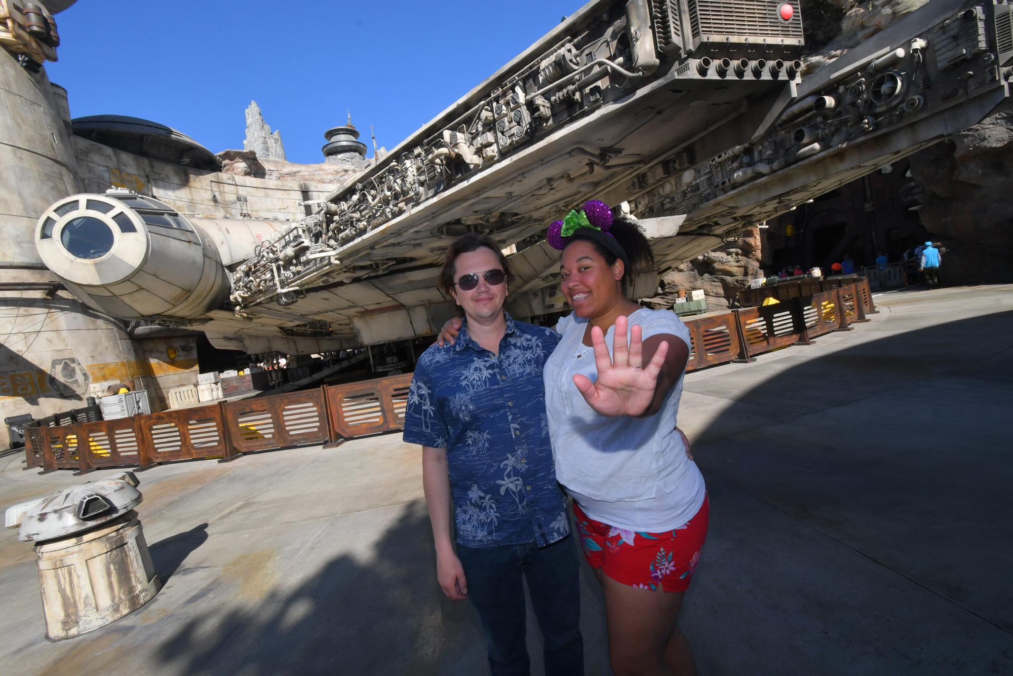 “May the force be with you!” [Disneyland, October 2019]