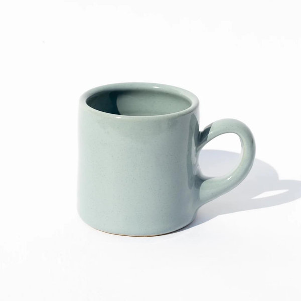 Set of 4 Café Ceramic Mugs in Color: Sardine — Jars of Dust