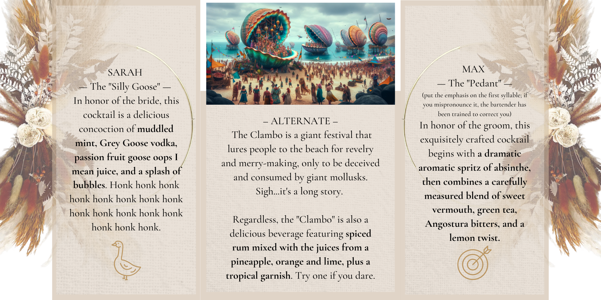 The Wedding Website of Sarah Mills and Maxwell Weigel