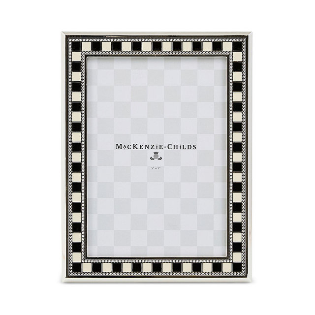 MacKenzie-Childs Celebrate Silver Plated Frame, 5" x 7"