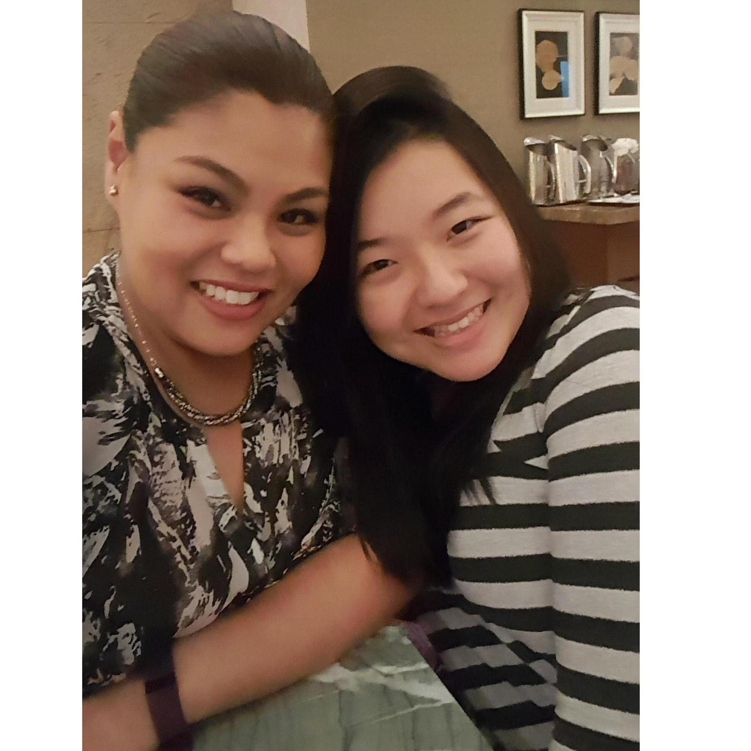 When together these two are always smiling, always some kind of inside joke or story to tell.