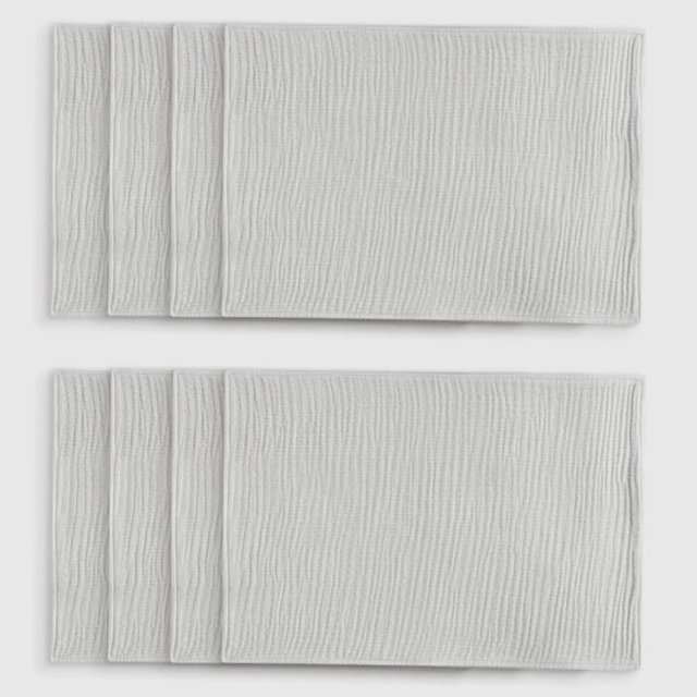 Organic Airy Gauze Placemats (Set of 8)