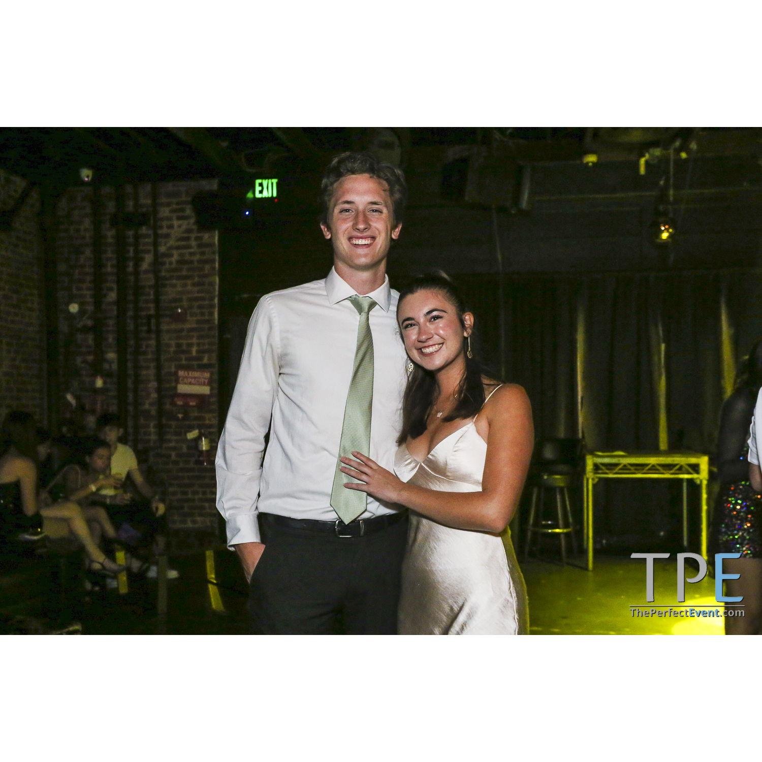 The sorority dances give us great photos, however, photographers often take photos of Adeline and forget Jacob might need the camera to be a little higher.