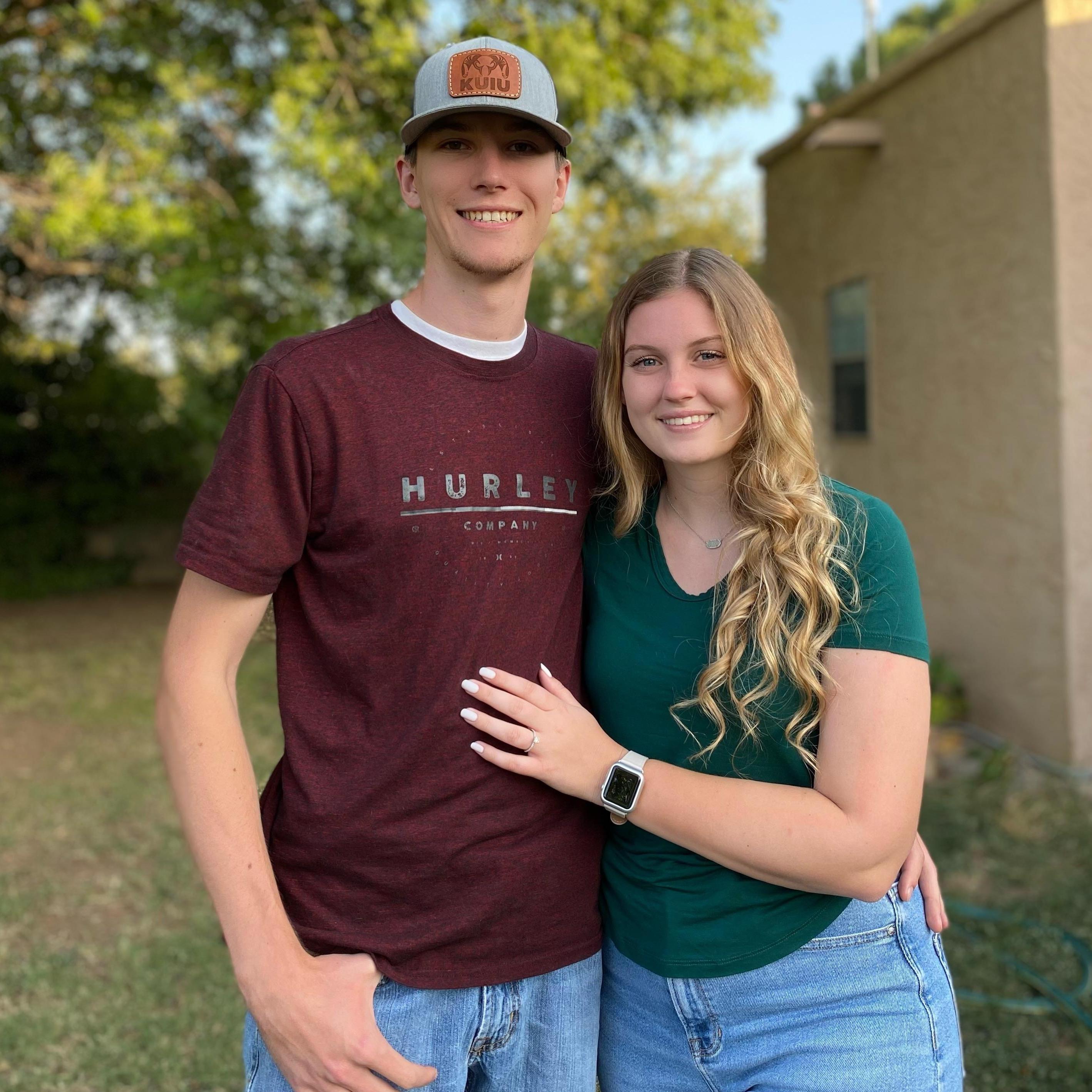 Picture from our engagement day :')