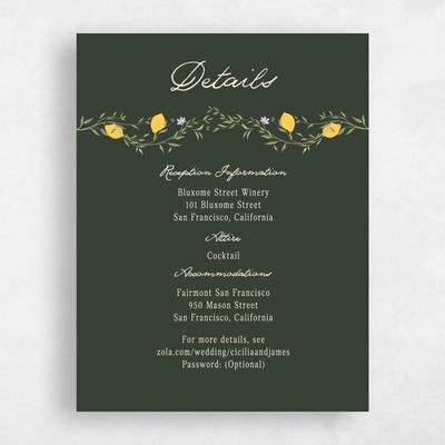 Deep Forest, Green Wedding Enclosure - Brume