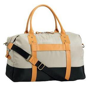 Rive Weekender, Taupe/Cognac