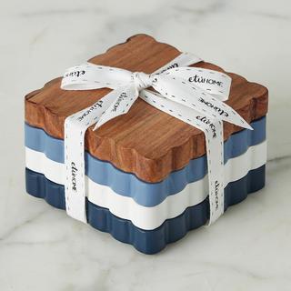 Scalloped Coaster, Set of 4