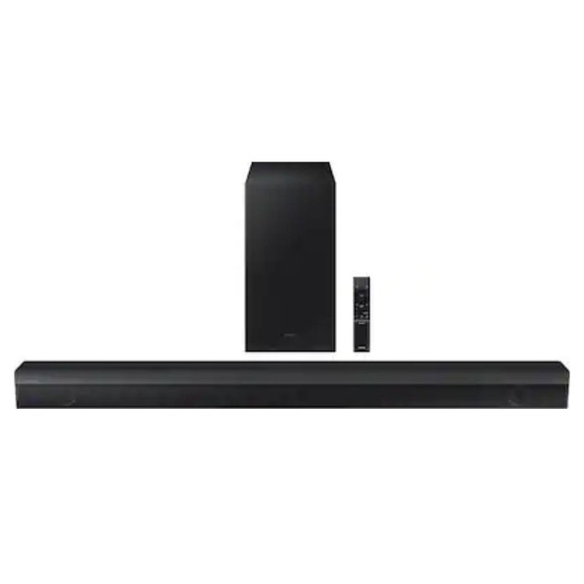 Samsung - HW-B650/ZA 3.1 Channel Soundbar with Wireless Subwoofer, Dolby 5.1 / DTS Virtual:X - Black