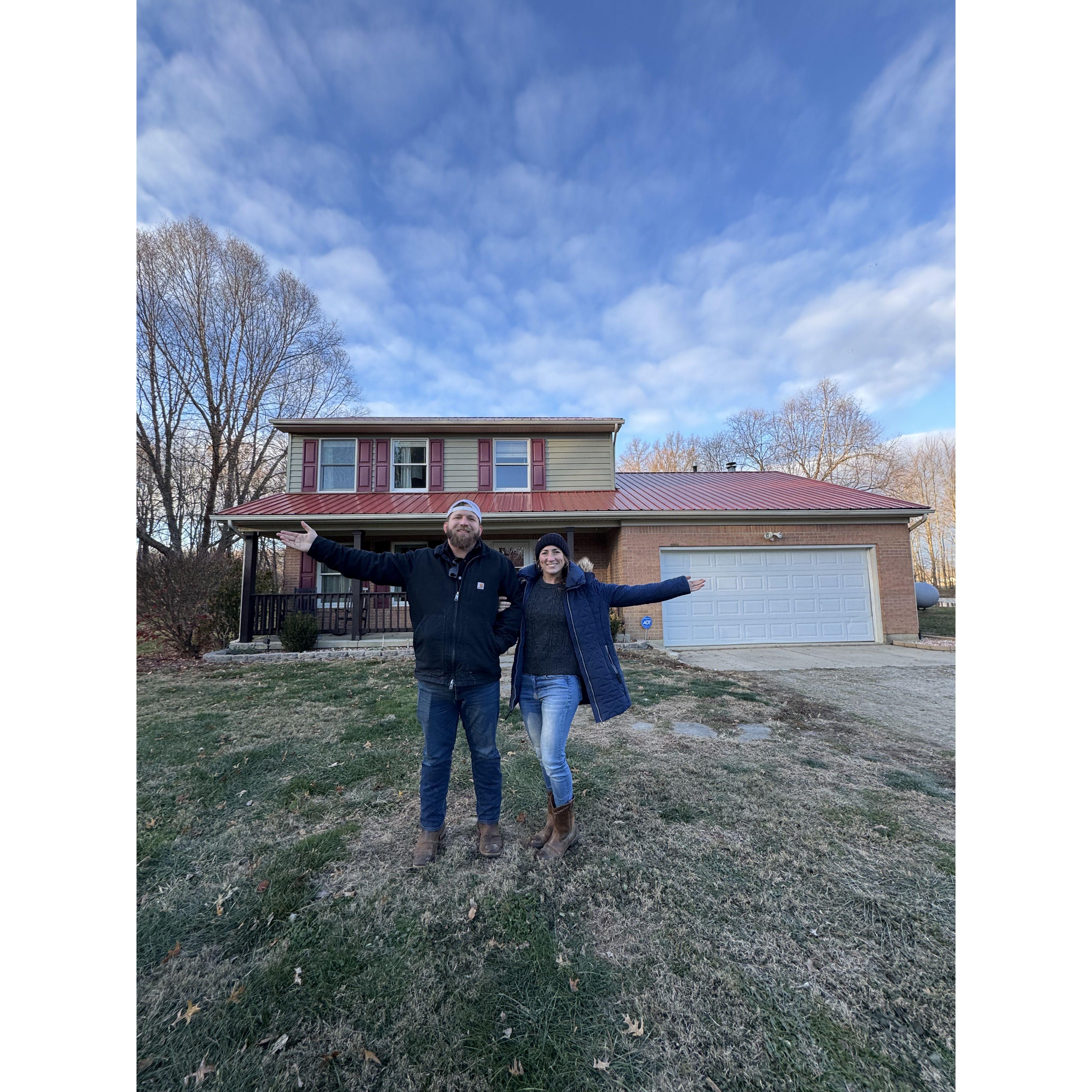 December 2024:  We bought a house! (on 10 beautiful acres)