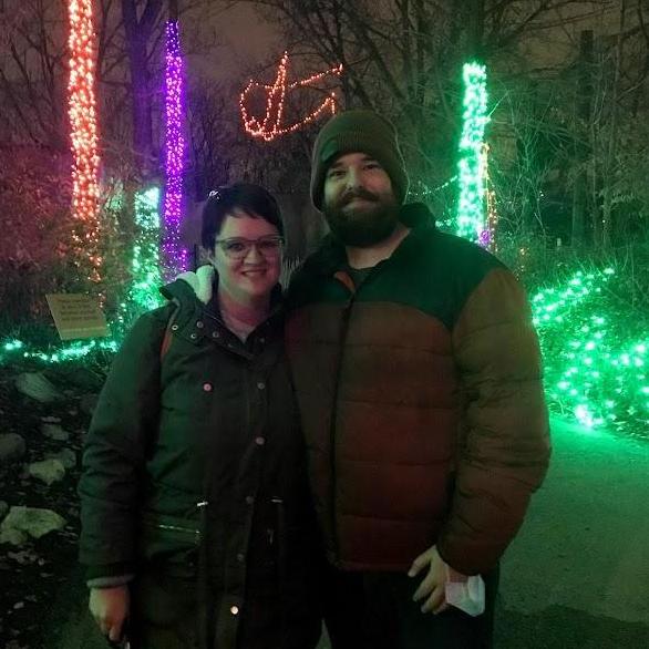 Christmas at the Indianapolis Zoo.