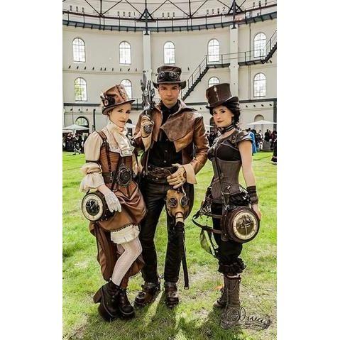 Steam punk men and women