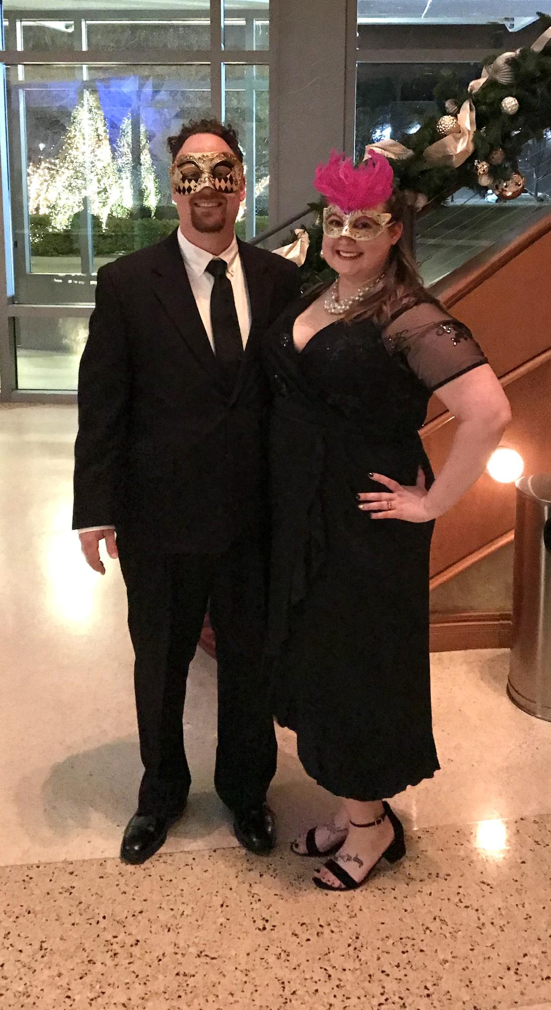 Ringing in 2020 with a masquerade ball!