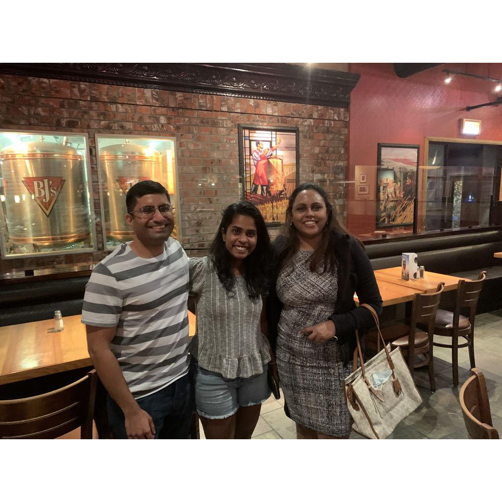 With Rashmi in 2022, Priya's maid of honor!