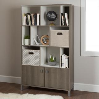 Expoz 9-Cube Shelving Unit with Doors