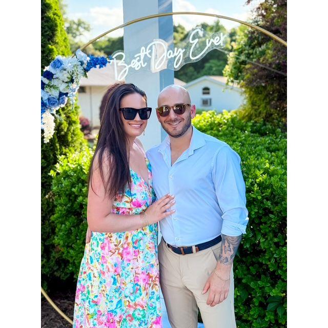 Celebrating our friends Jess and Tank getting married.
