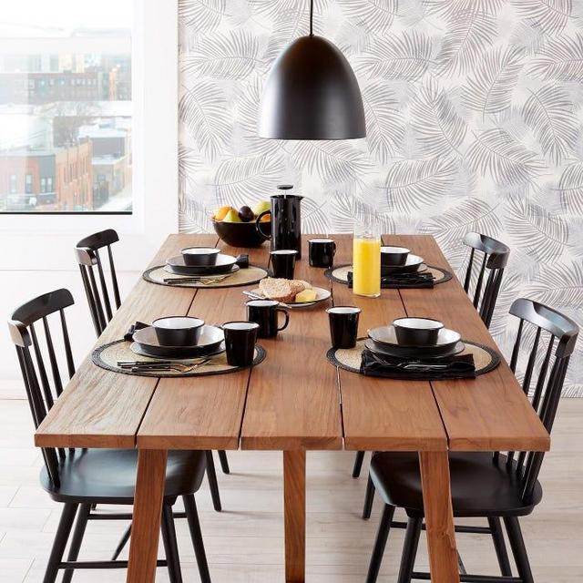 Black Band Round Placemat