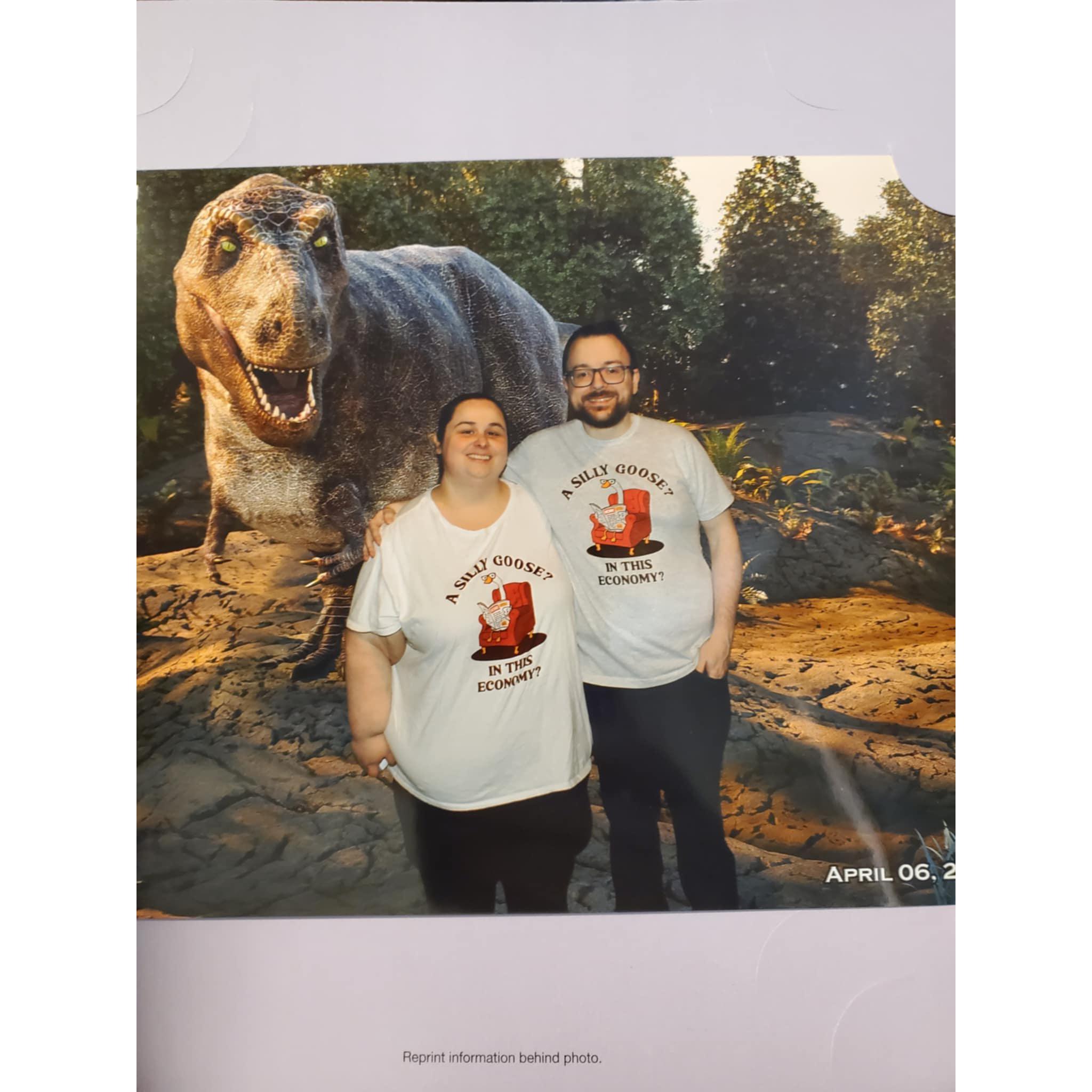 We have matching shirts!