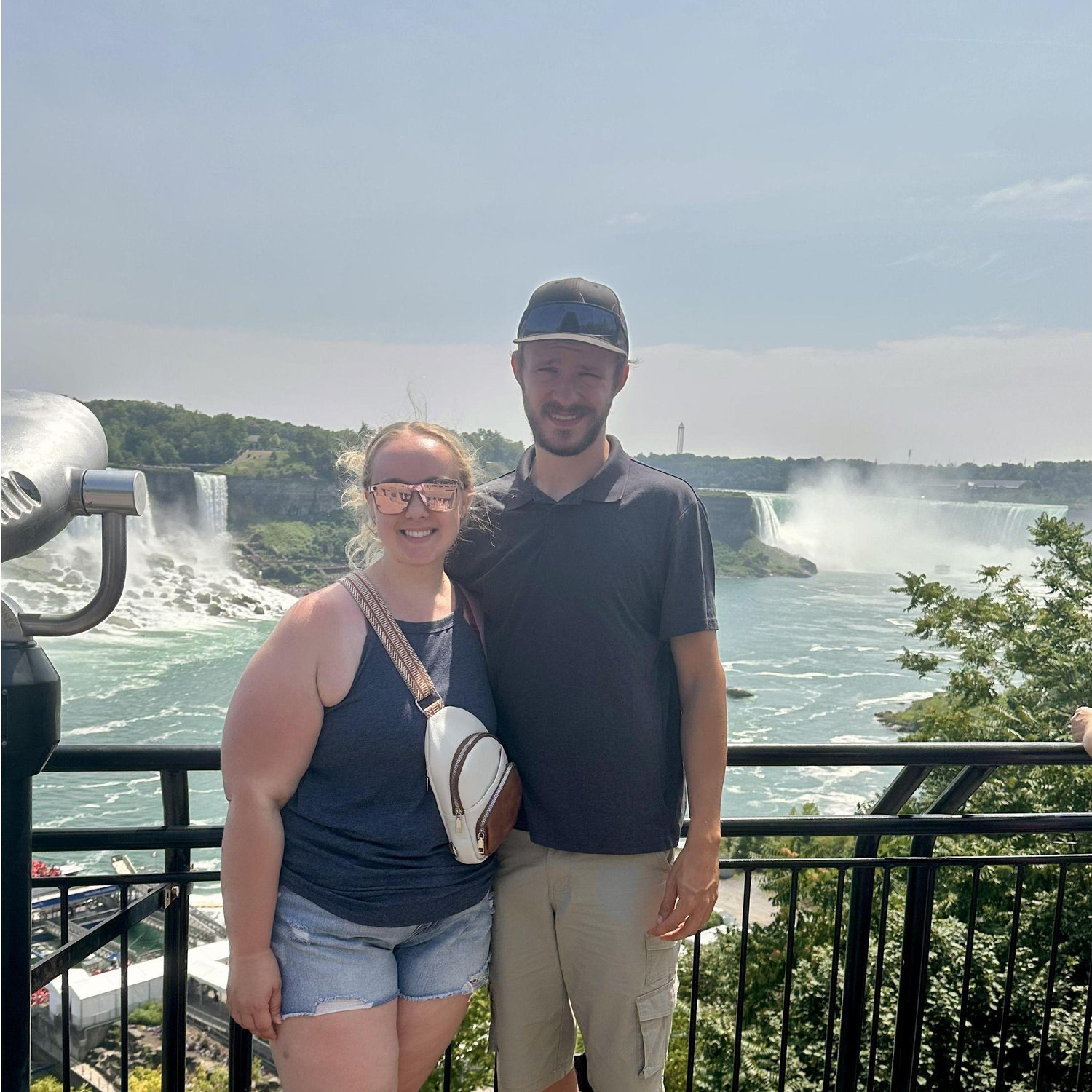 Our first time out of the country... to the Canadian side of the Niagara Falls