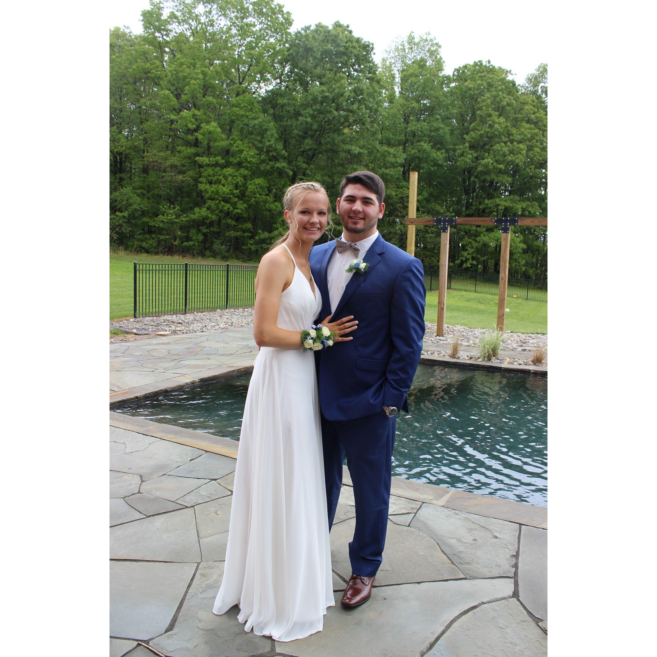 Anna's senior prom 2017
