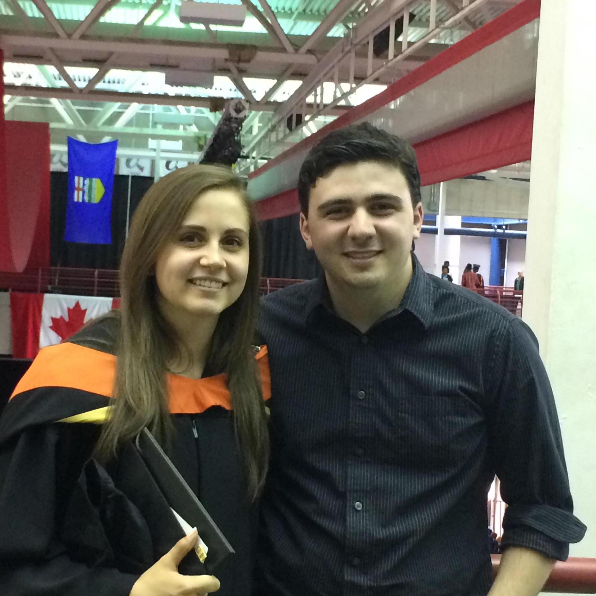 Krista graduated!