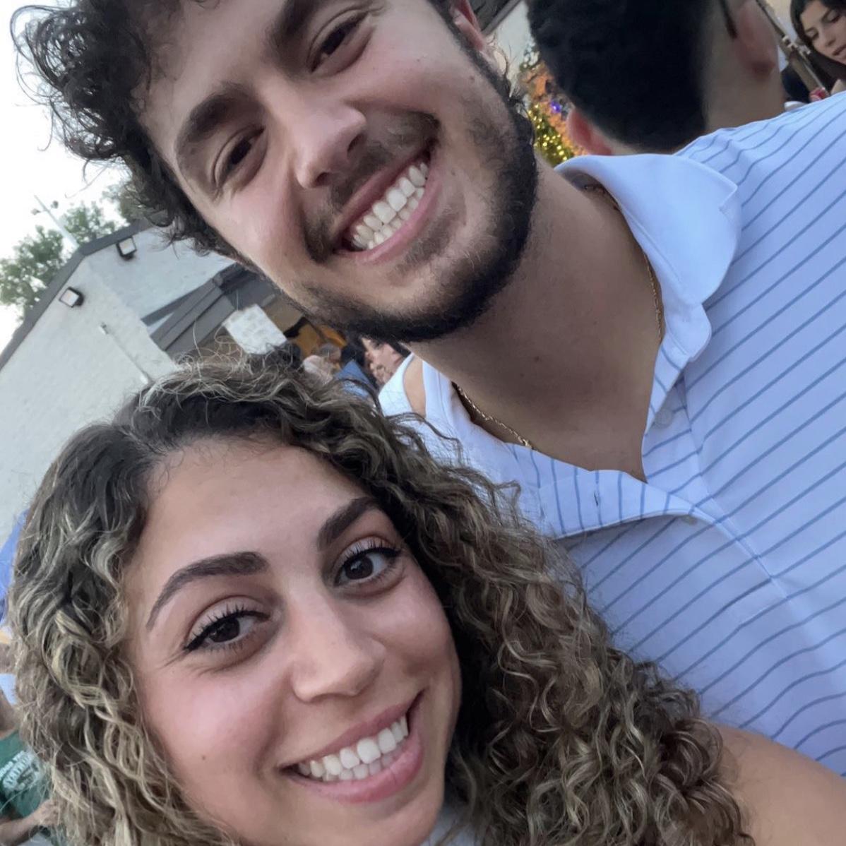 August 7, 2022 - Our first picture together (Easton Church Festival)!!