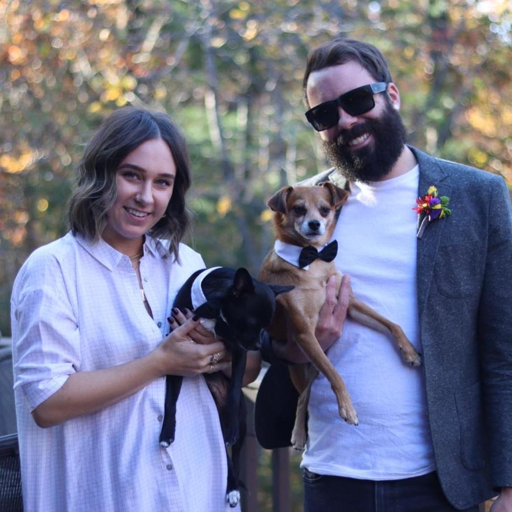 The whole family, October 2020