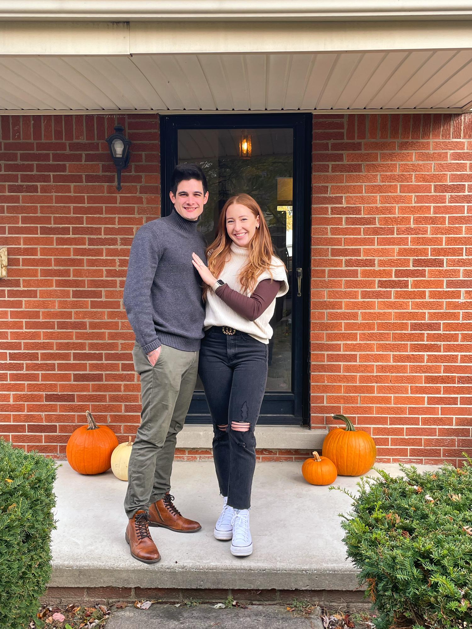 We bought our first home together!