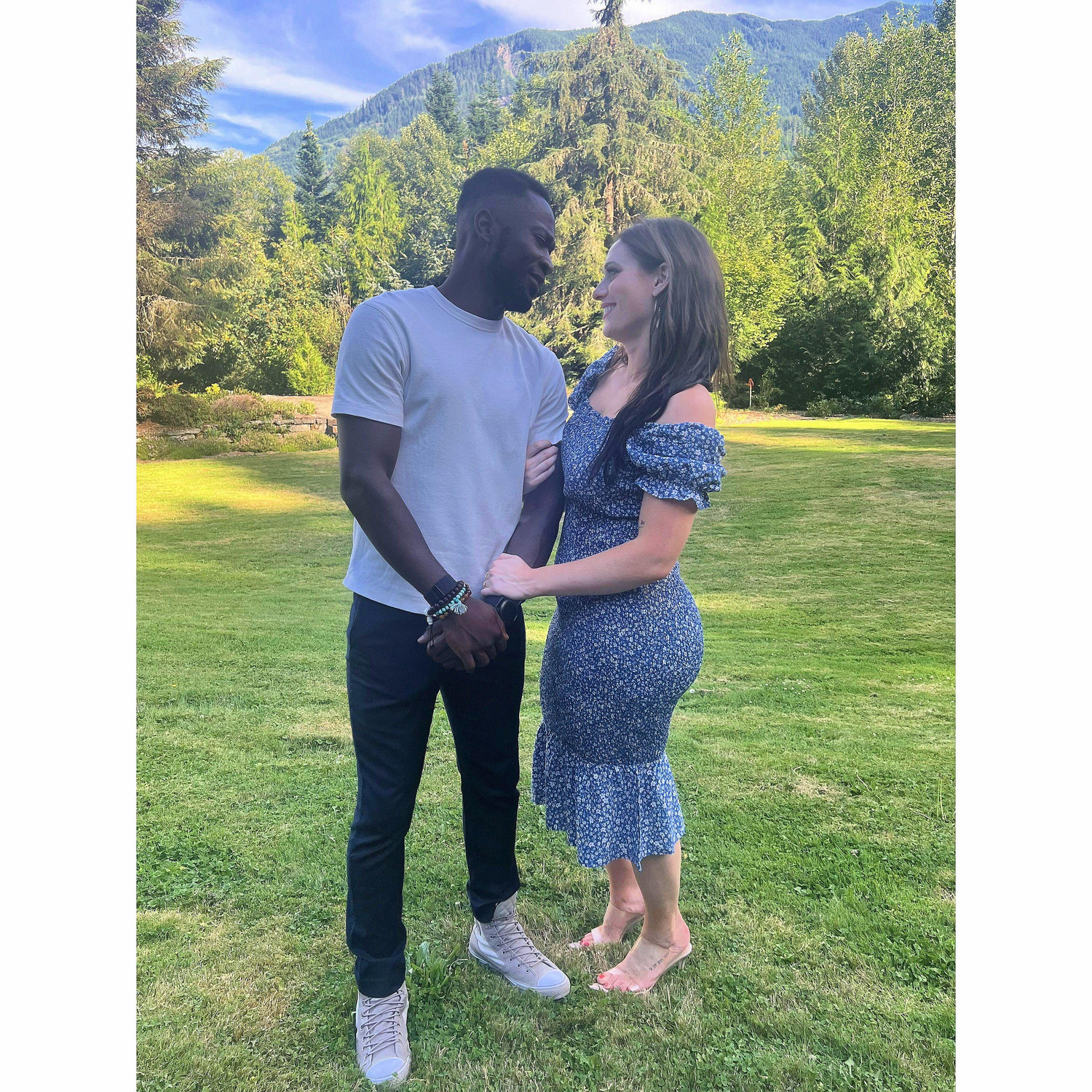 At our sweet friend's wedding in the mountains. It was a joy to laugh, dance, and celebrate them together.