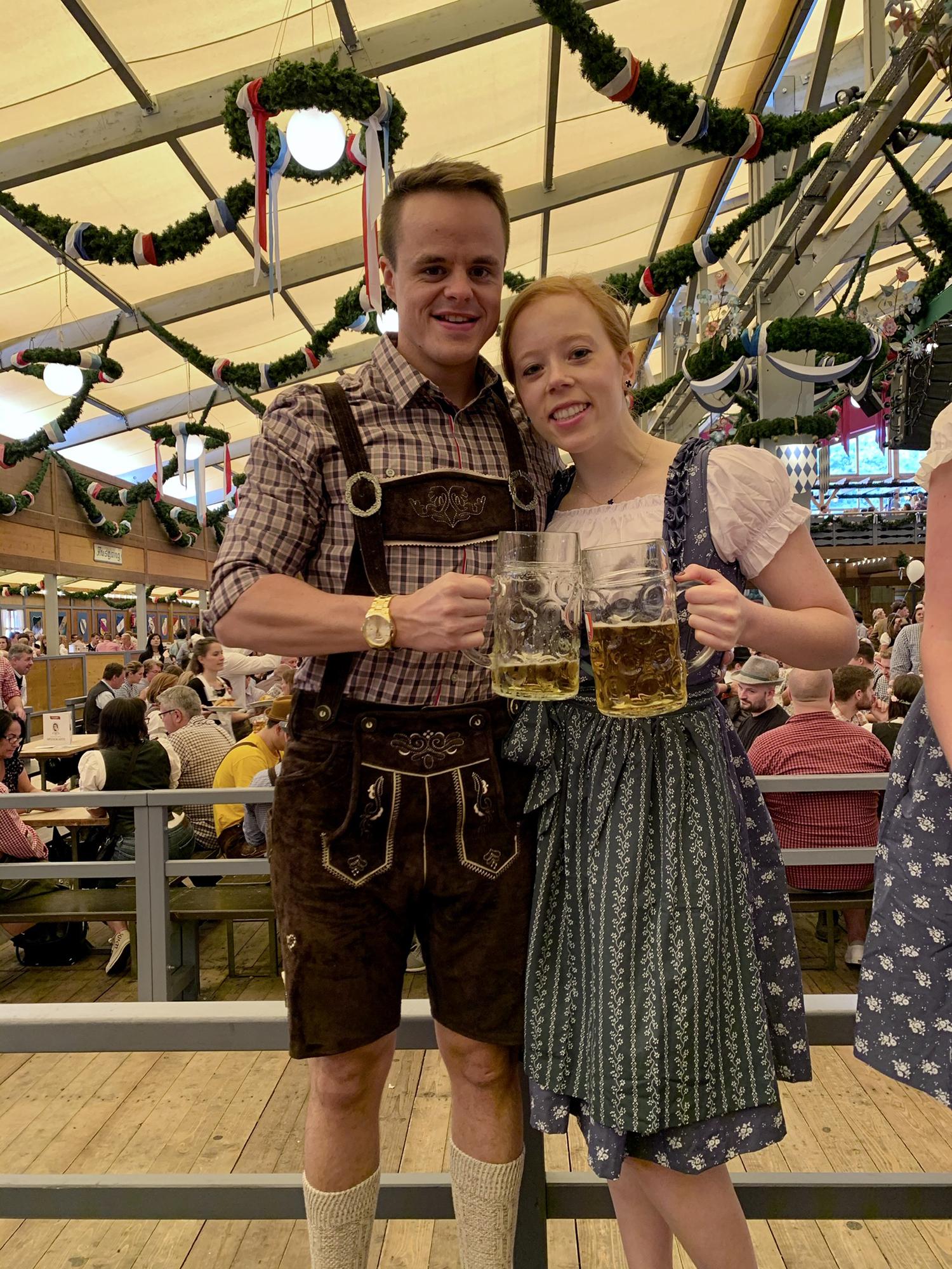 Oktoberfest in Germany with friends!