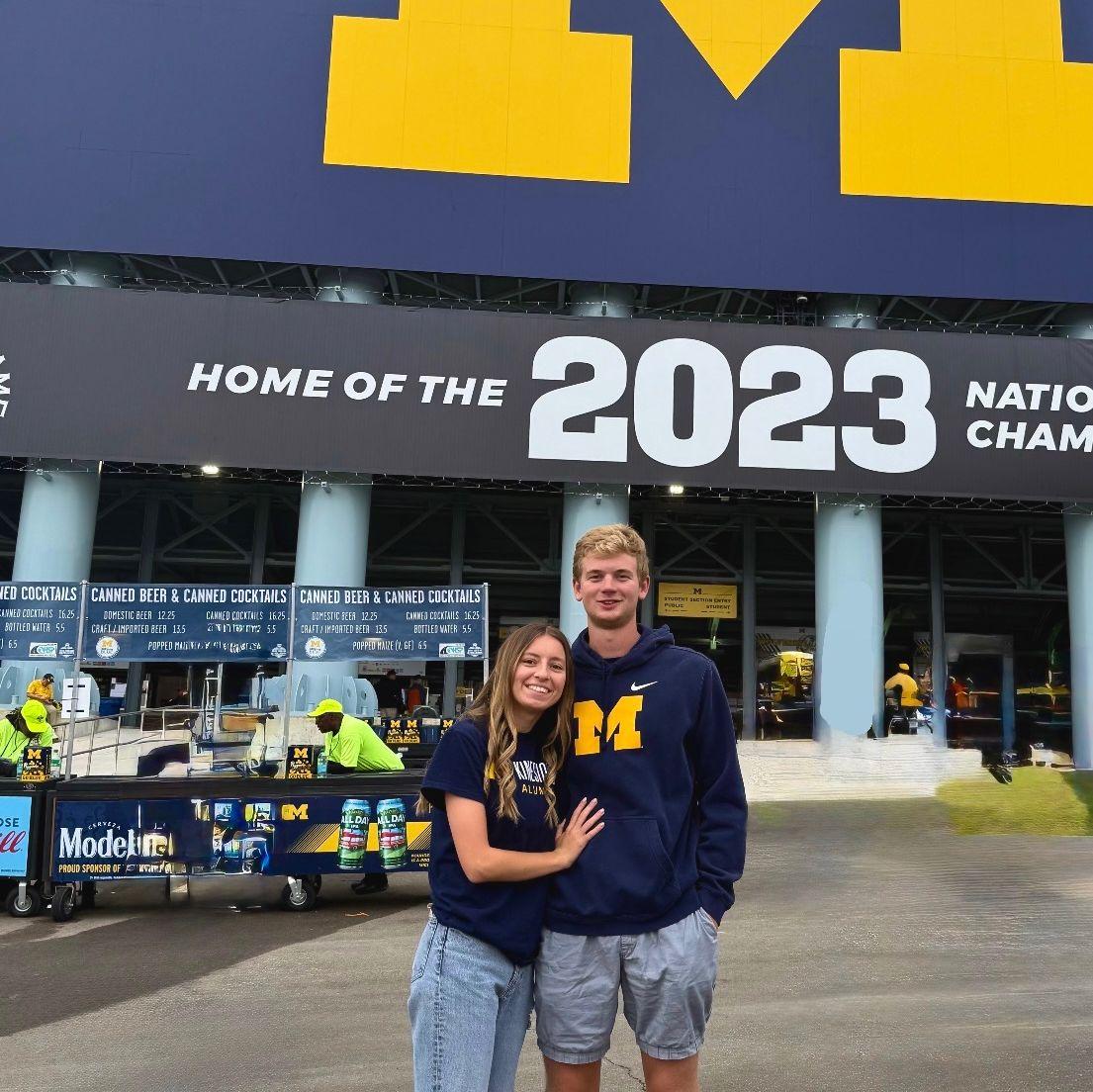 We go on a lot of football dates!