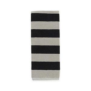 kate spade new york Rugby Stripe Kitchen Towel in Black/Grey