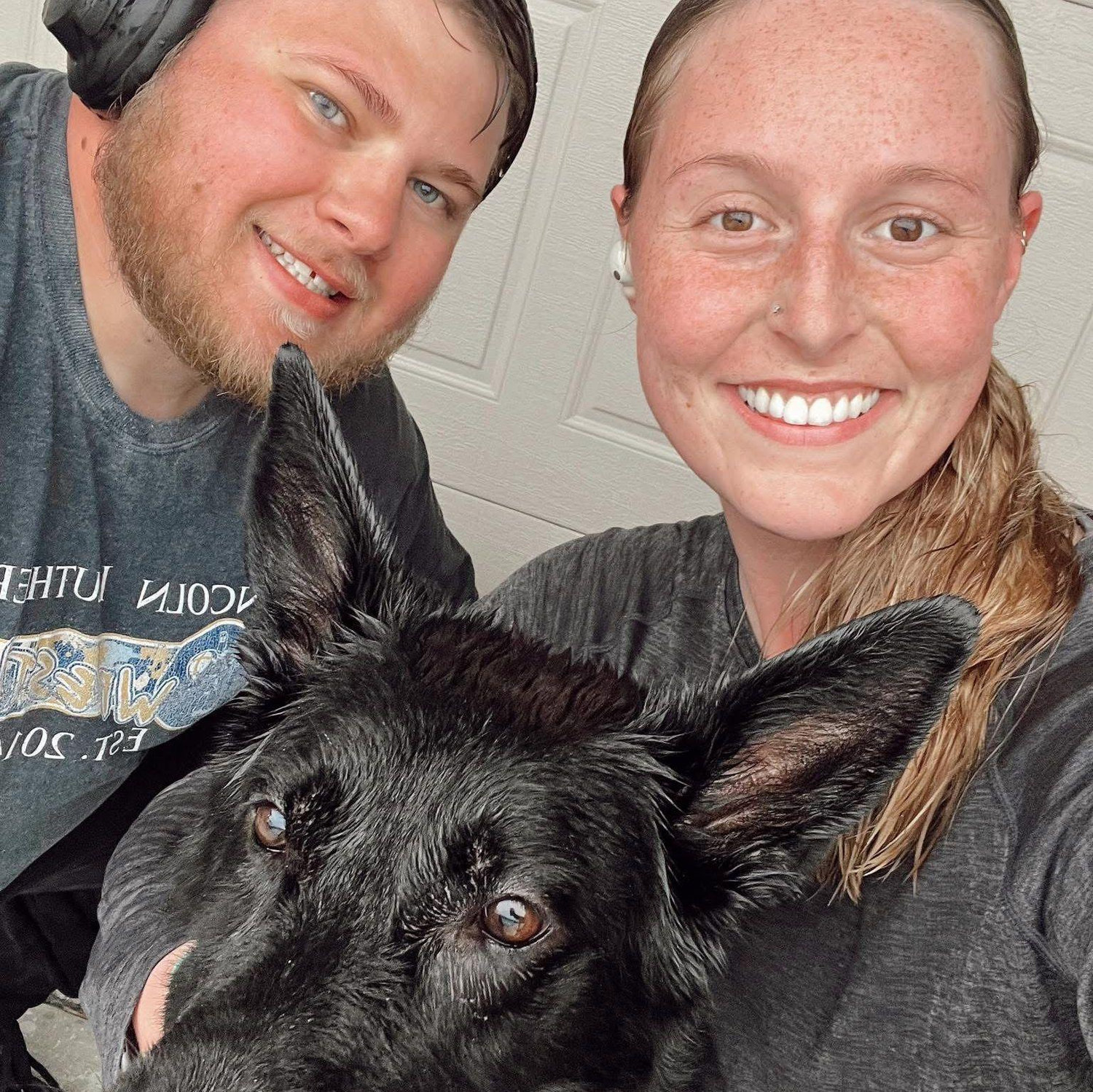Going on a run in the pouring rain!