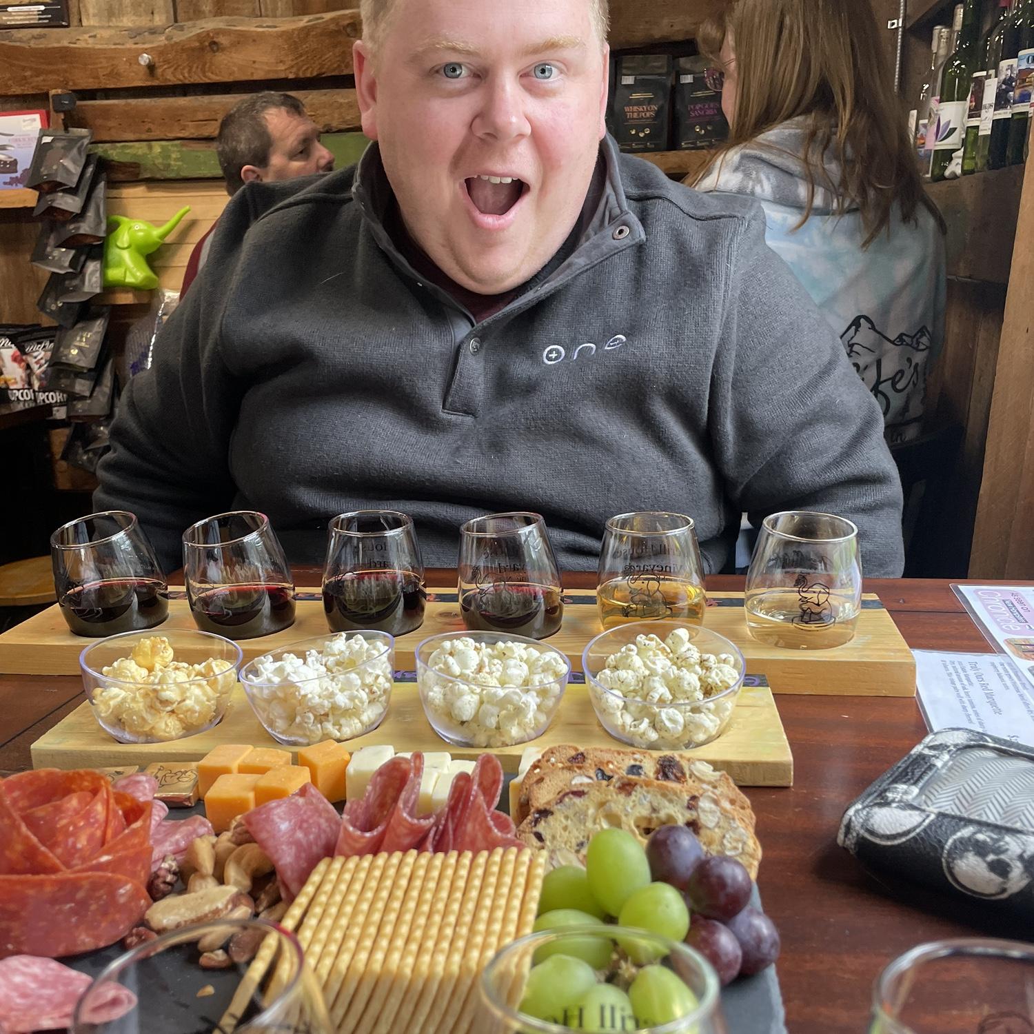 Wine tasting