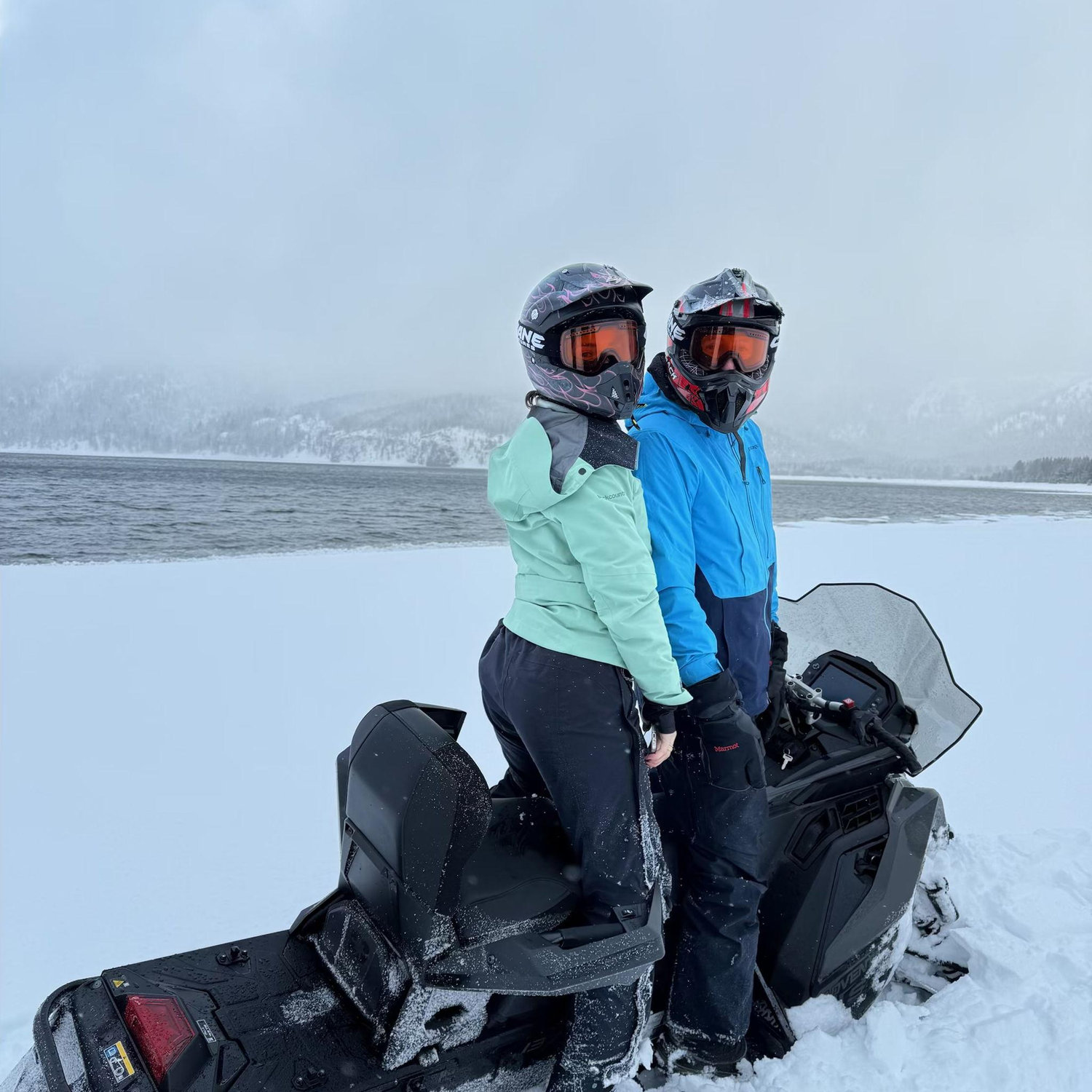 Snowmobiling Paulina Lake, OR 2024