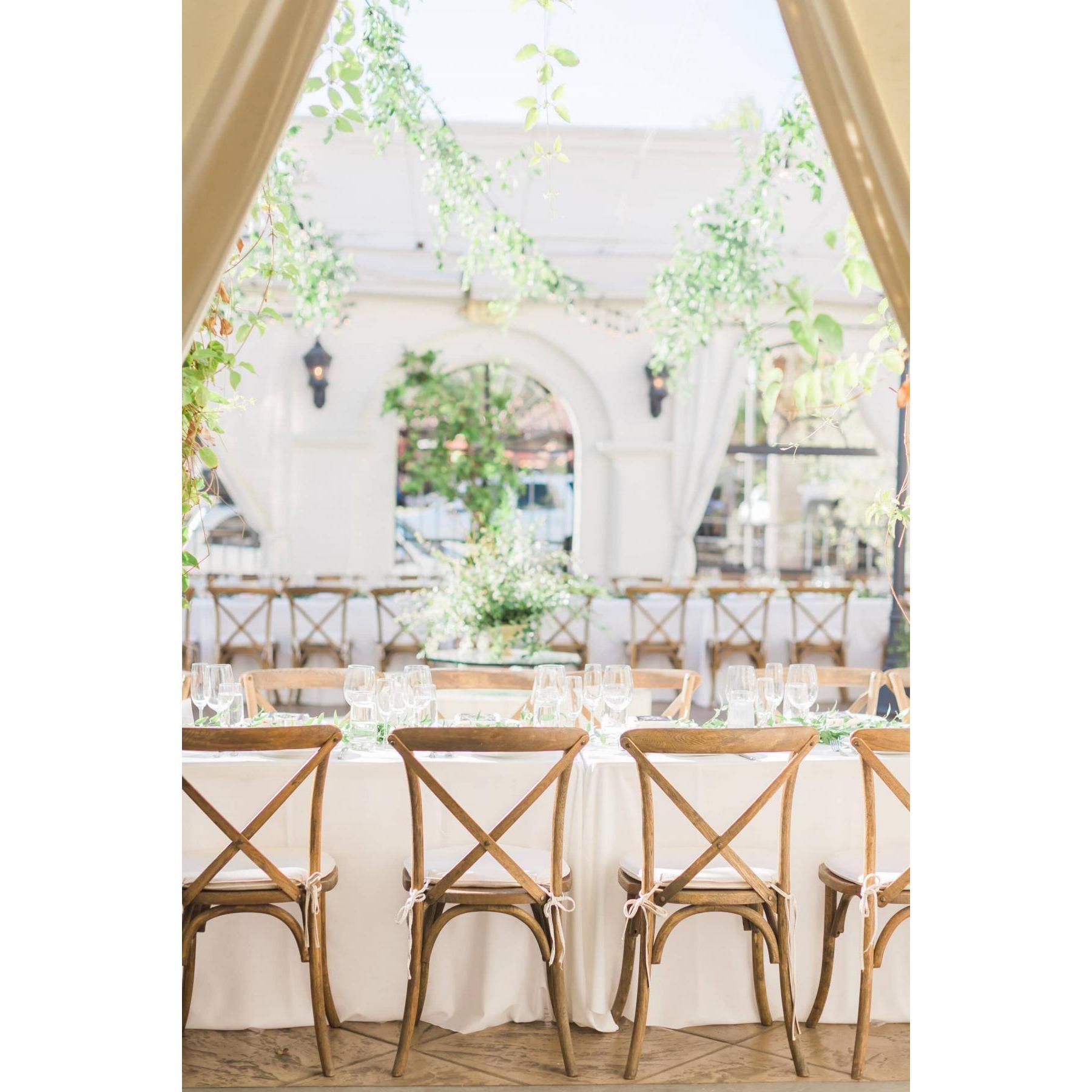 Our venue, Villa & Vine on State Street in Santa Barbara.