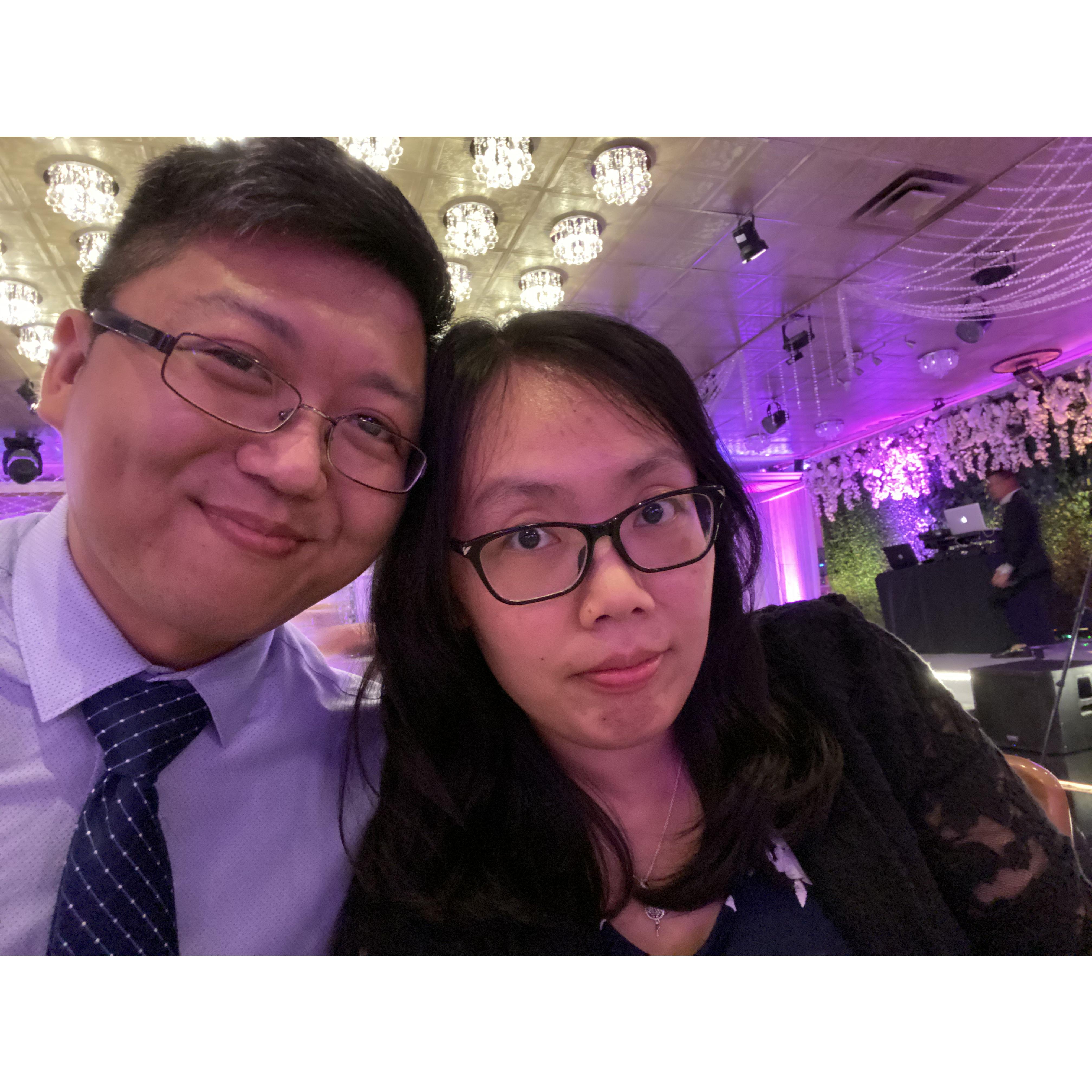 At friends’ wedding