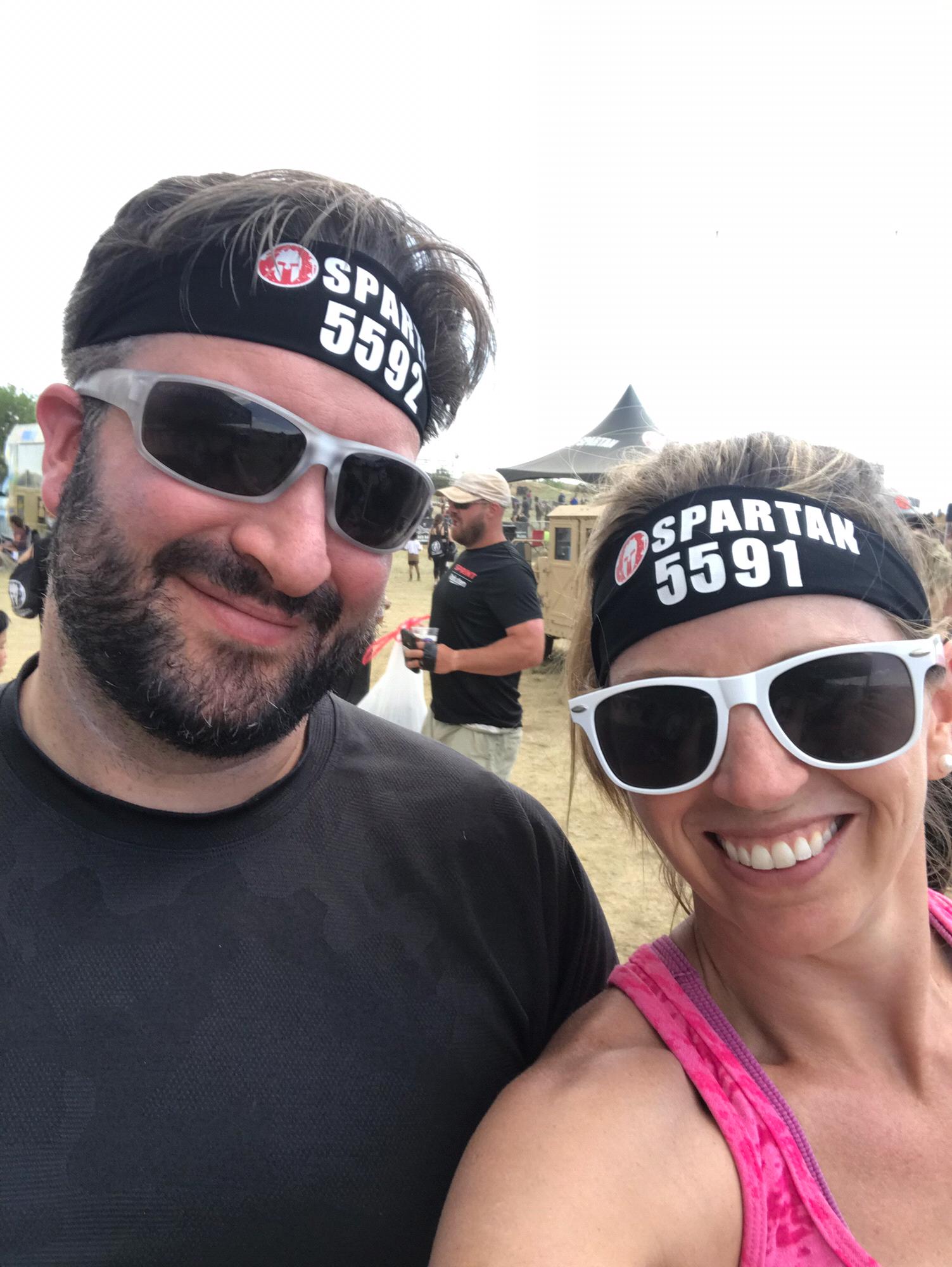Jesse and I ran our first Spartan race in Summer 2019. It was a challenge to get through, but we did it together!