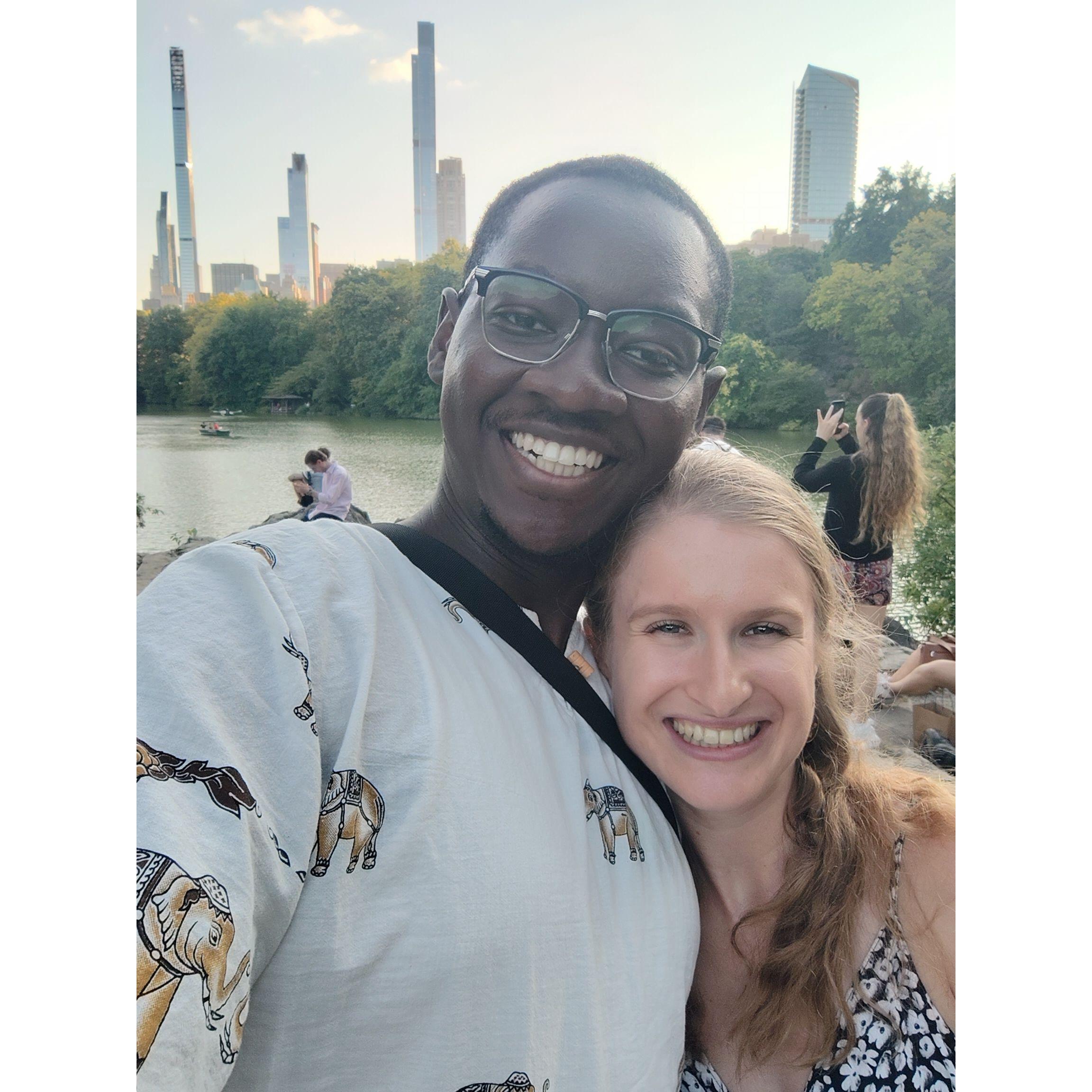 An outing in central park!