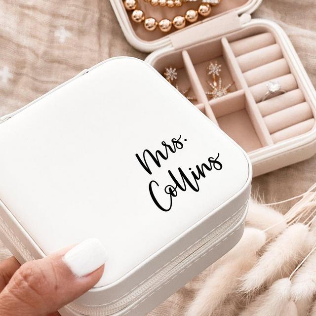 Bride Jewelry Box Bride Gift Box Mrs...