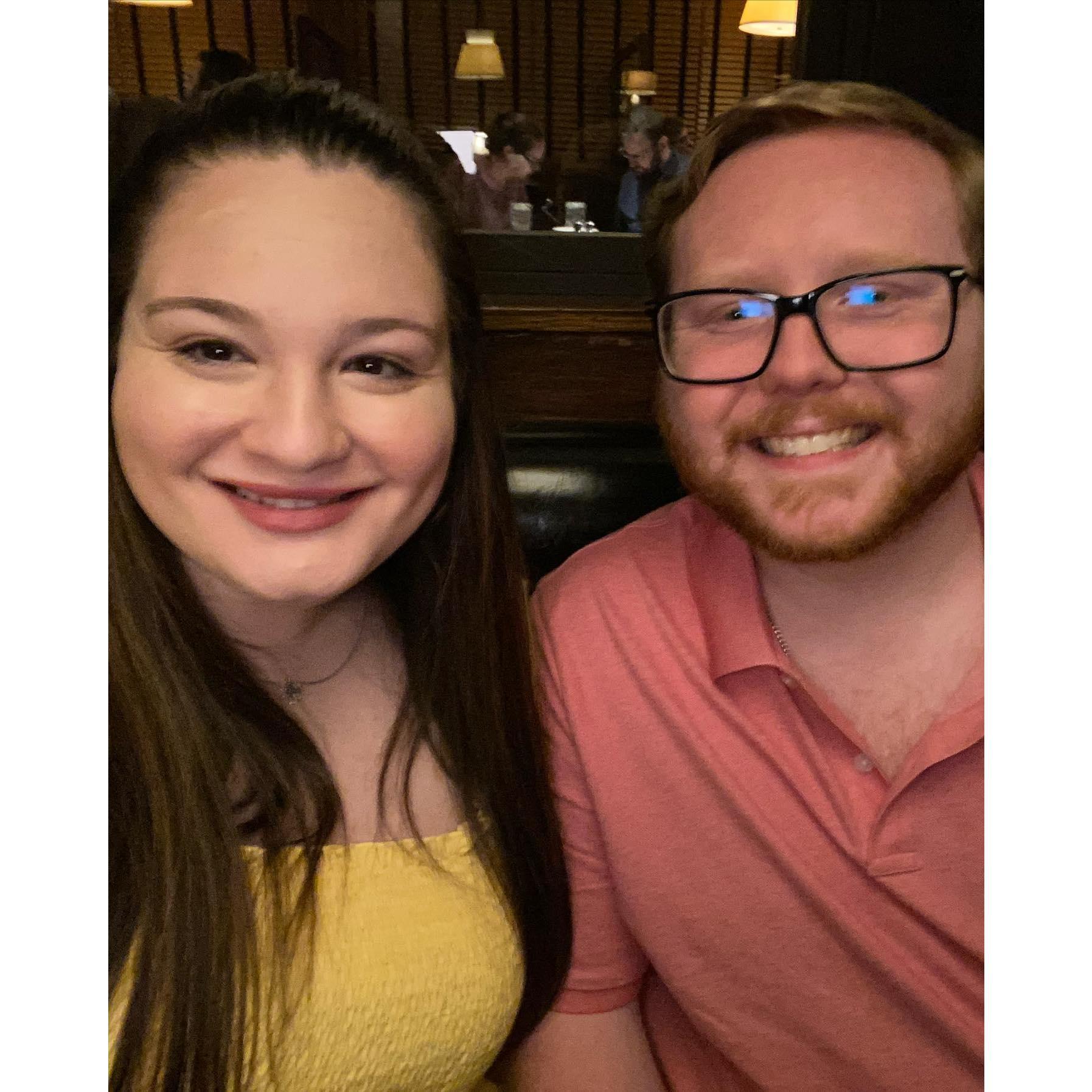 Date night at Wildfire; one of our favorite date night spots!