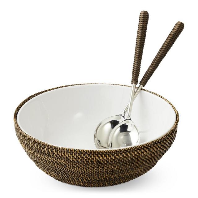 Nito Salad Bowl & Servers