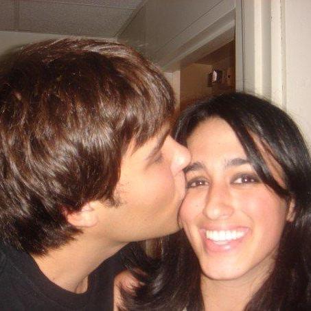 Long distance visits and smooches.  
Lafayette College Campus, Easton, Pennsylvania, October 2007