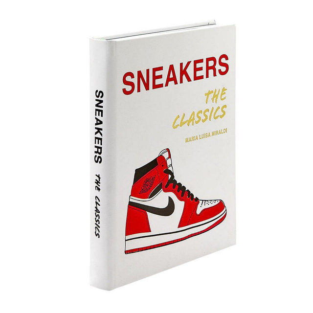 Graphic Image Sneakers: The Classics Leather Bound Book