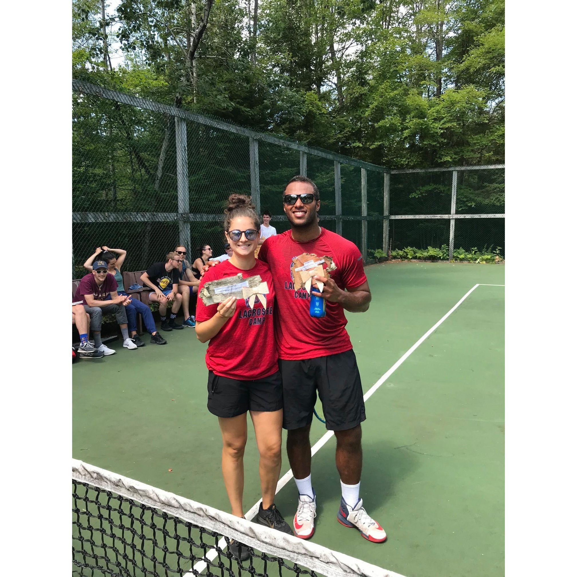 Canada tennis tourney CHAMPS!